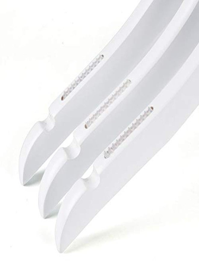Quality Hangers Quality White Wooden Kids Hanger Luxury Design Chrome Swivel Hook (10, 14.5") - Image 2